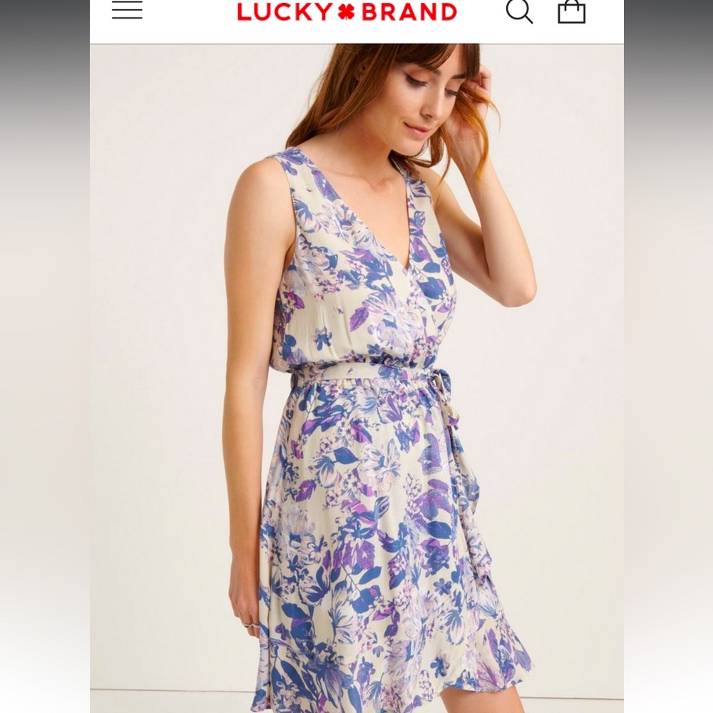 Lucky Brand Floral Sundress. Size Small. Worn twice.